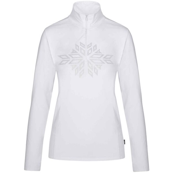 Loap PAGEA Дамска функционална блуза с дълъг ръкав, бяло, размер