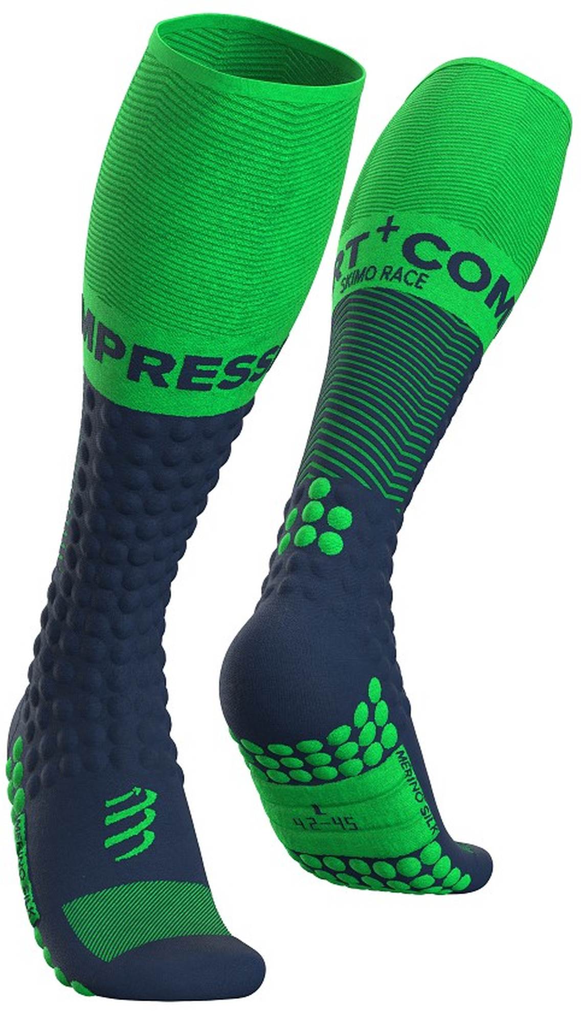 Winter compression mid-calf socks