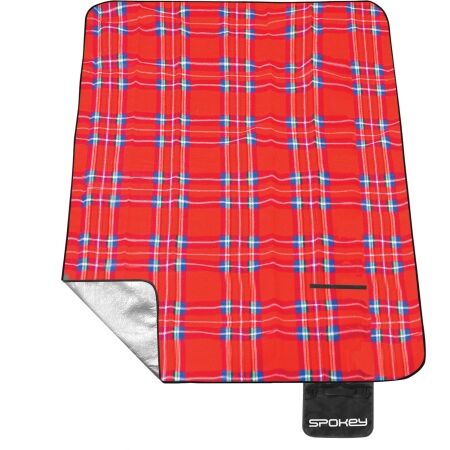 Одеяло за пикник - Spokey PICNIC TARTAN ALU 180X150 - 1