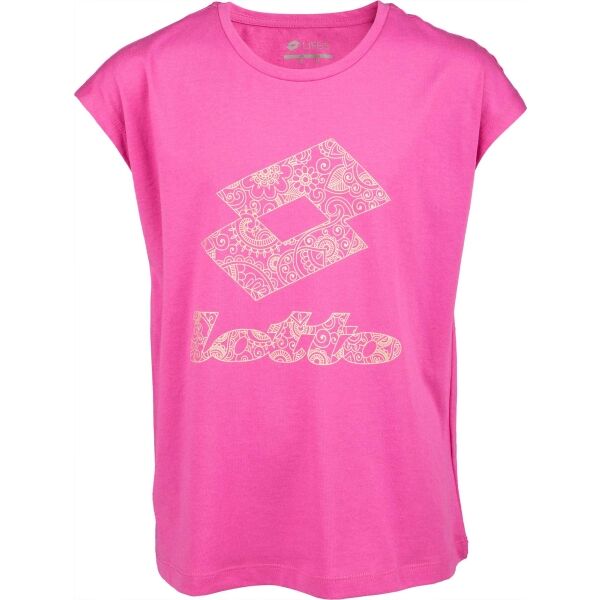 Lotto SMART G III TEE JS Тениска  за момичета, розово, размер