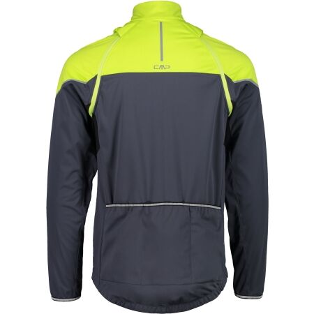 Men’s hybrid cycling jacket - CMP MAN JACKET WITH DETACHABLE SLEEVES - 2