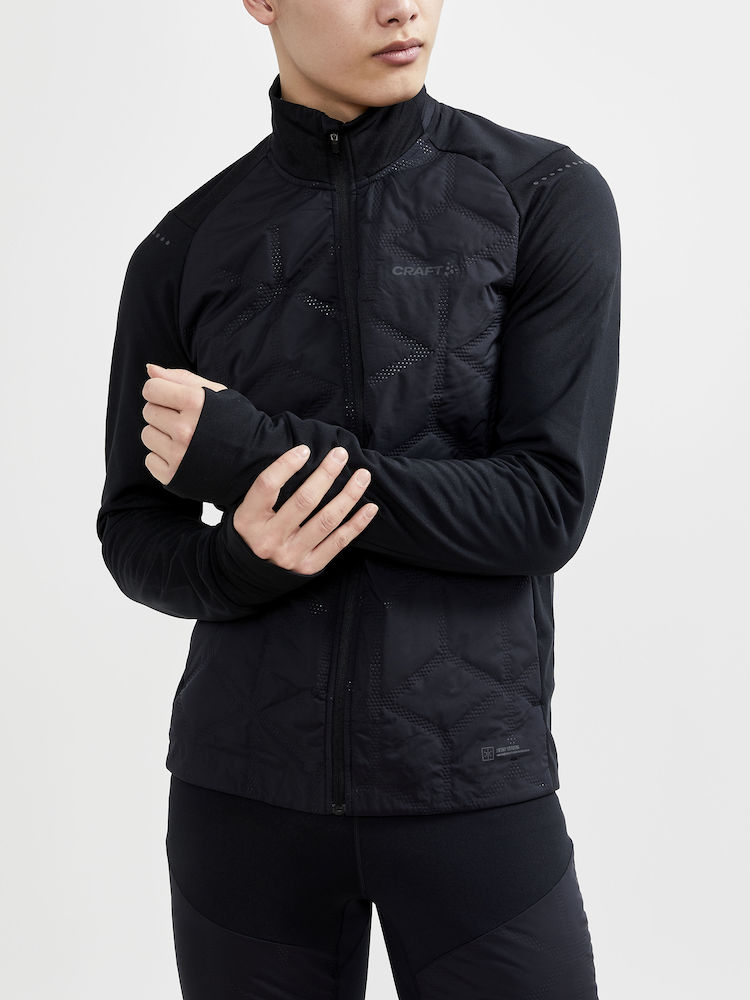 Men's insulated running jacket