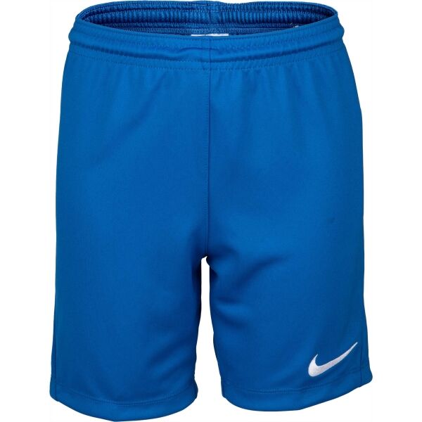 Nike DRI-FIT PARK 3 JR TQO Футболни къси панталони за момчета, синьо, размер