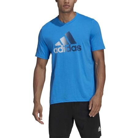 Men's sports T-shirt - adidas D2M LOGO TEE - 2