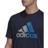 Koszulka sportowa męska - adidas D2M LOGO TEE - 7