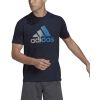Koszulka sportowa męska - adidas D2M LOGO TEE - 2