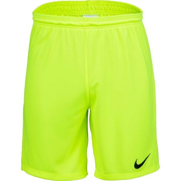 Nike DRI-FIT PARK 3 Herrenshorts, Reflektierendes Neon, Größe XXL