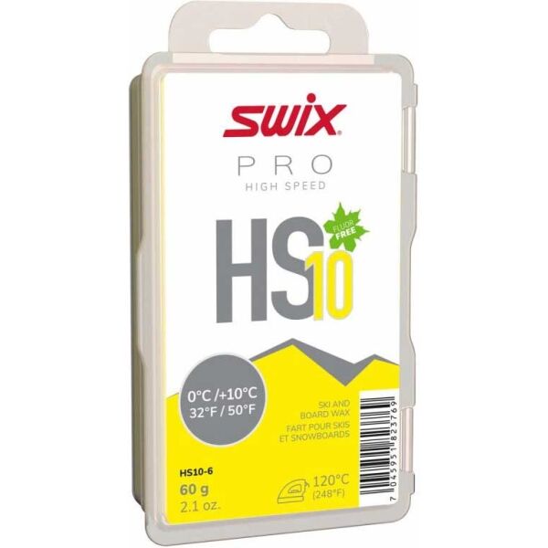Swix HIGH SPEED HS10 Paraffin wax, sárga, méret os