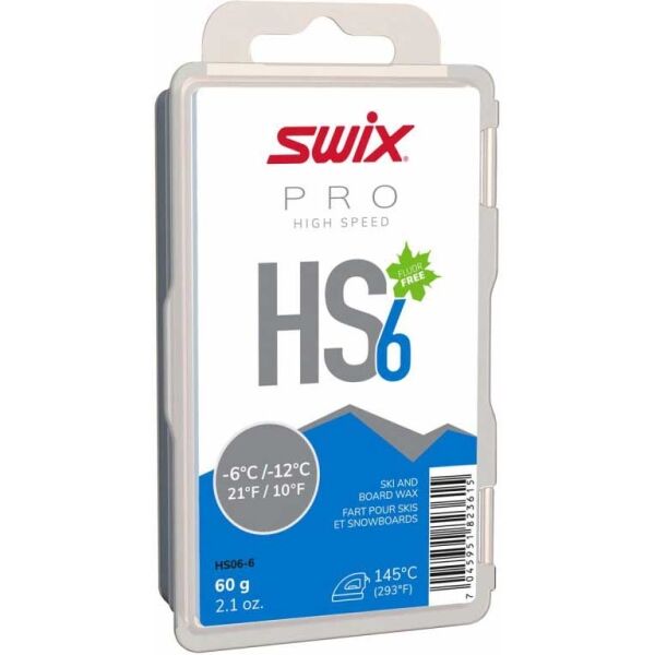 Swix HIGH SPEED HS6 Paraffin wax, kék, méret os