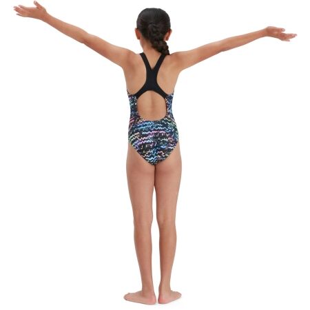 Girls' swimsuit - Speedo ALLOVER MEDALIST - 3