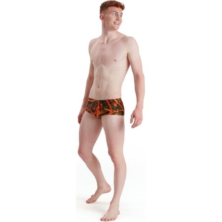 Men's sports swim trunks - Speedo WALL SPRAY 17 CLUB BRIEF - 2