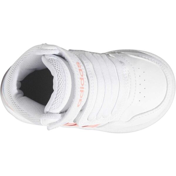 Adidas HOOPS 3.0 MID AC I Kinderschuhe, Weiß, Größe 23
