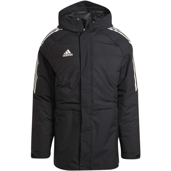 adidas CON22 STAD PAR Férfi kabát focira, fekete, méret L