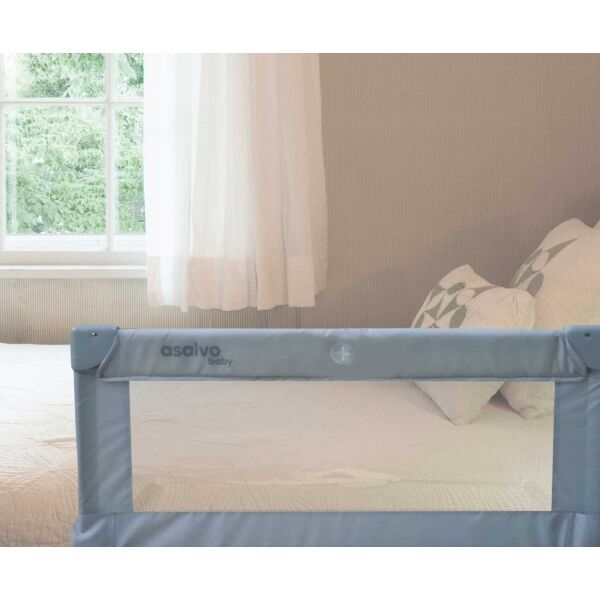 ASALVO BED RESTRAINT 90 Cm Ограничителна рамка за легло, сиво, Veľkosť Os