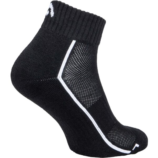 Head PERFORMANCE QUARTER 2P UNISEX Спортни чорапи, черно, Veľkosť 35-38