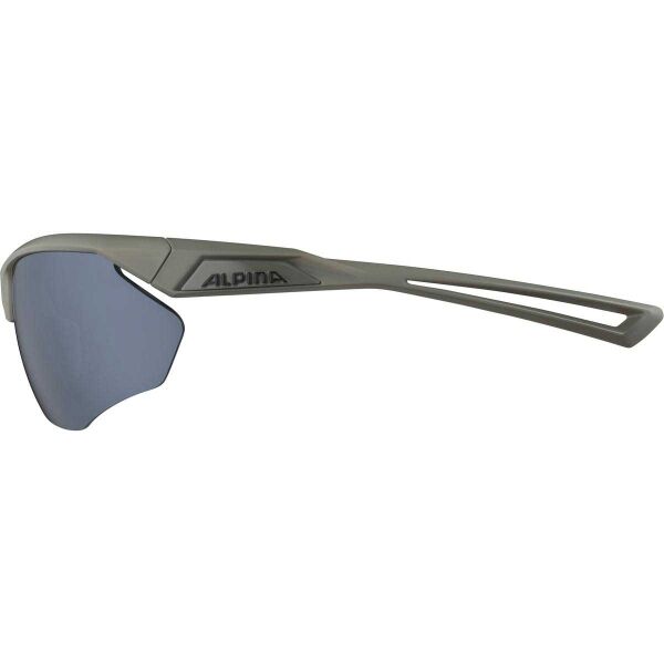 Alpina Sports NYLOS HR Sonnenbrille, Dunkelgrau, Größe Os