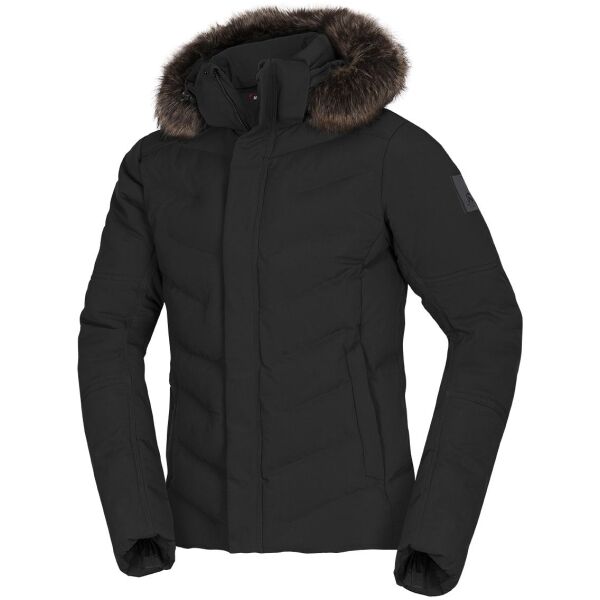 Northfinder DAVIN Férfi kabát, fekete, méret XL