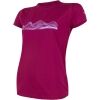 Women's functional T-shirt - Sensor COOLMAX FRESH PT MOUNTAINS - 1