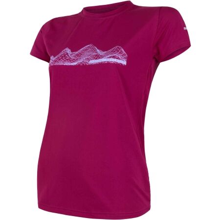 Sensor COOLMAX FRESH PT MOUNTAINS - Women's functional T-shirt