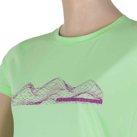 Women's functional T-shirt - Sensor COOLMAX FRESH PT MOUNTAINS - 5