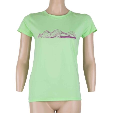 Women's functional T-shirt - Sensor COOLMAX FRESH PT MOUNTAINS - 2