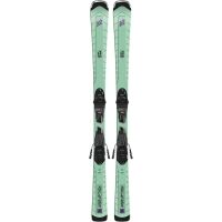 Women’s all-mountain skis with binding