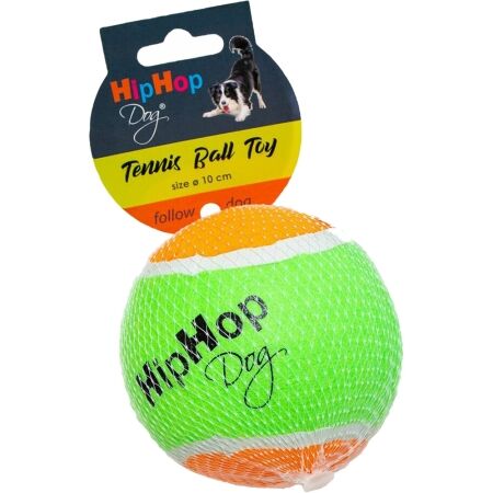 Minge de tenis pentru câini - HIPHOP DOG TENNIS BALL 10 CM MIX - 3