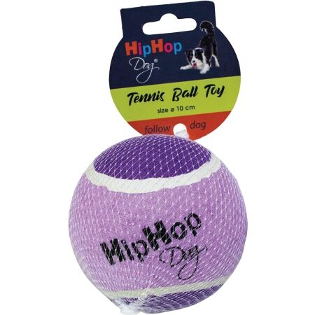 Minge de tenis pentru câini - HIPHOP DOG TENNIS BALL 10 CM MIX - 4