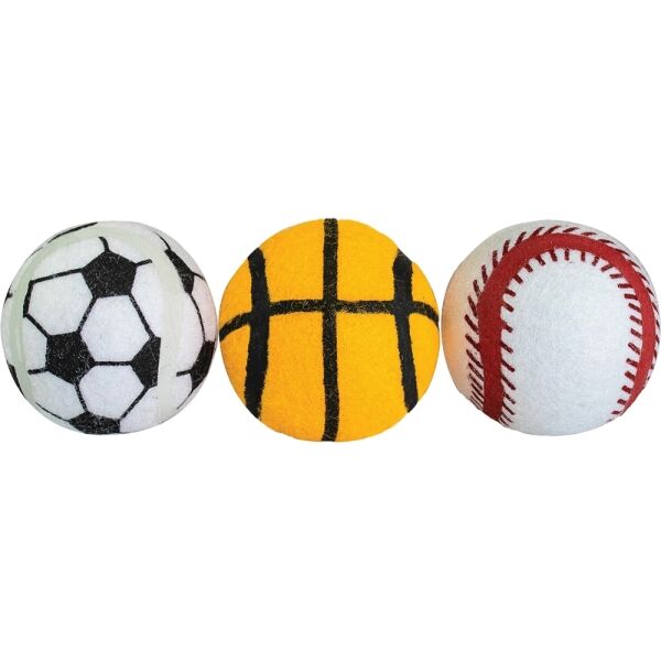 HIPHOP WHISTLING BALLS SET 6,5 CM Комплект пискащи топчета, микс, Veľkosť Os