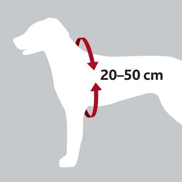TRIXIE DOG CAR HARNESS XS 20-50CM Предпазен нагръдник за куче за кола, черно, Veľkosť XS