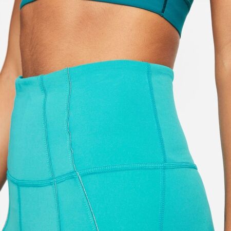 Women's yoga leggings - Nike NY DF 7/8 TGT LUREX W - 3