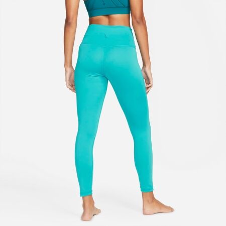 Women's yoga leggings - Nike NY DF 7/8 TGT LUREX W - 2