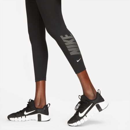 Women's leggings - Nike K ONE DF HBR MR 7/8TGT - 5