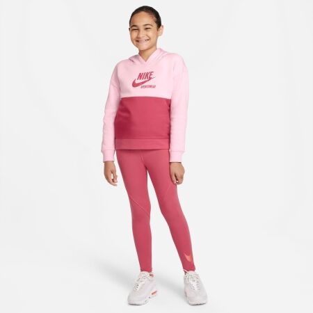 Lány pulóver - Nike NSW HERITAGE FT HOODIE G - 6