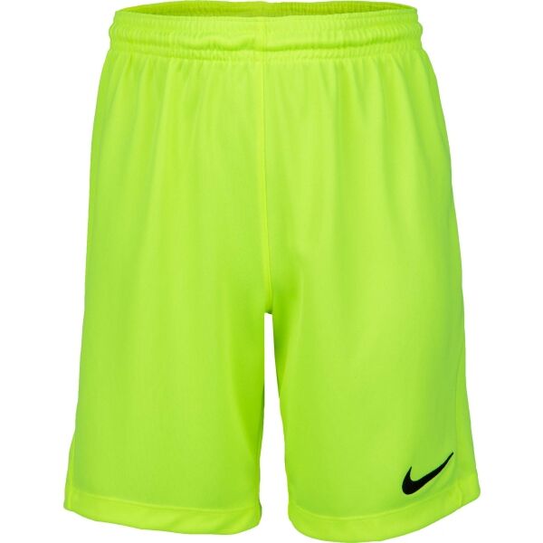Nike DRI-FIT PARK 3 JR TQO Fußballshorts Für Jungs, Reflektierendes Neon, Größe M