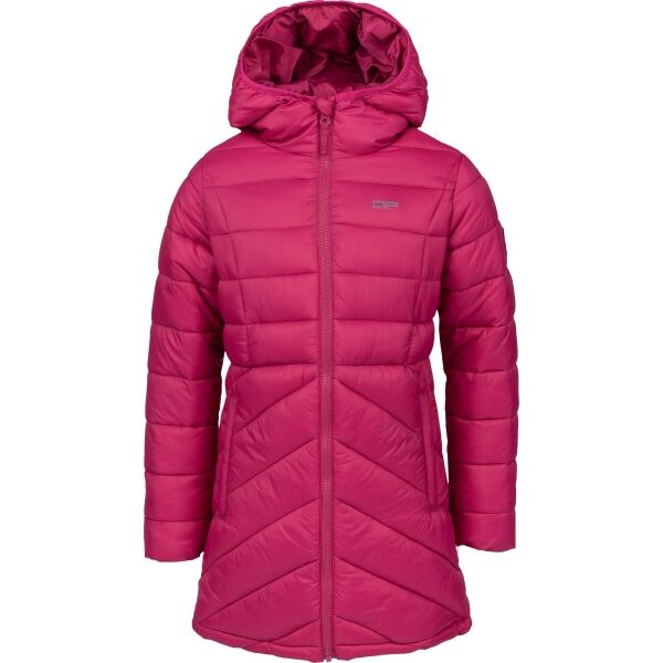 ALPINE PRO ARICANO Lány kabát, rózsaszín, méret 116-122