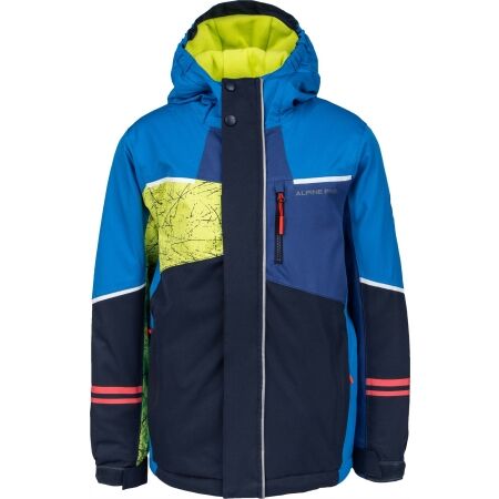 ALPINE PRO HAAZELO - Chlapecká lyžařská bunda