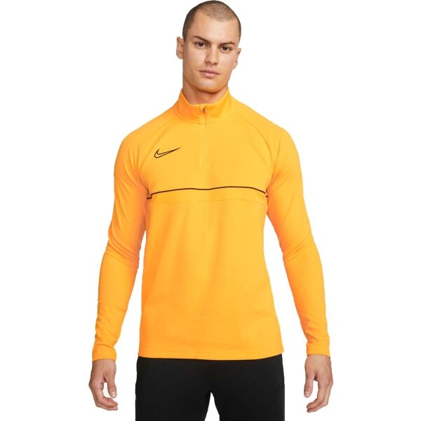Nike DF ACD21 DRIL TOP M Férfi Felső Focira, Narancssárga, Veľkosť XL