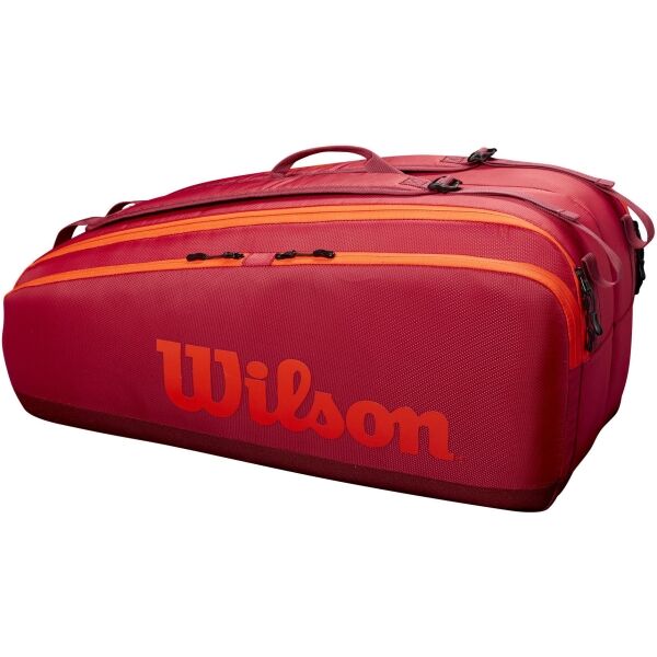 Wilson TOUR 12 PK Tennistasche, Rot, Größe Os