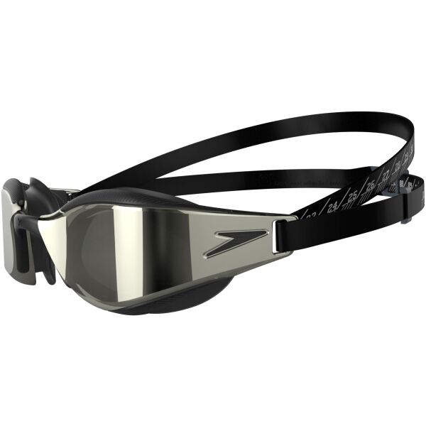 Speedo FASTSKIN HYPER ELITE MIRROR Verseny úszószemüveg, fekete, méret os