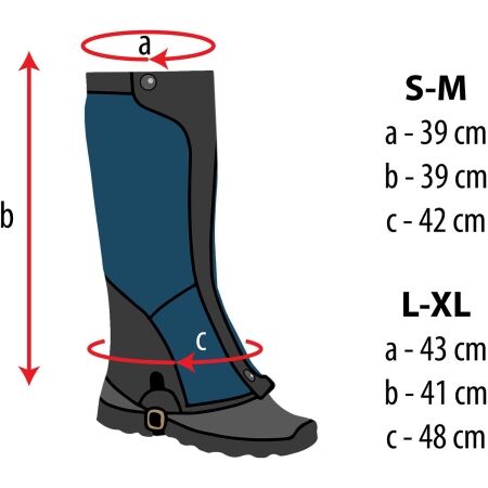 Ochraniacze przeciwśnieżne na buty - Runto GAIT - 8