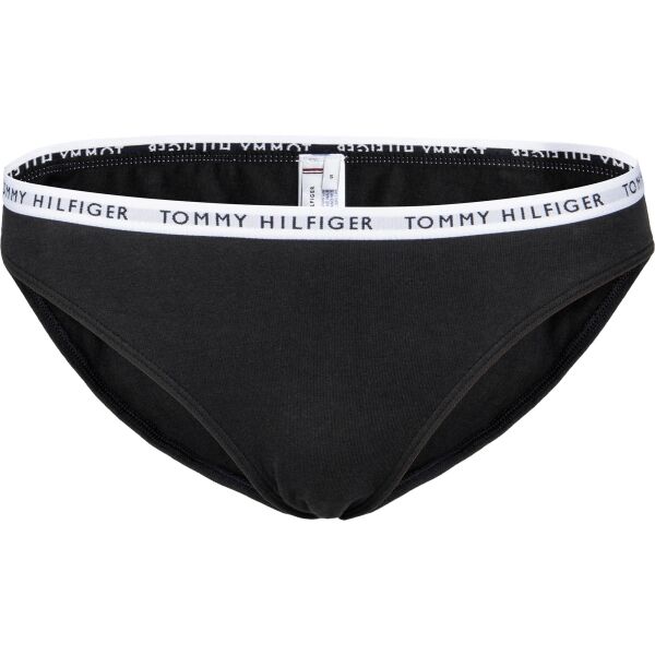 Tommy Hilfiger 3P BIKINI Damen Unterhose, Schwarz, Größe XS