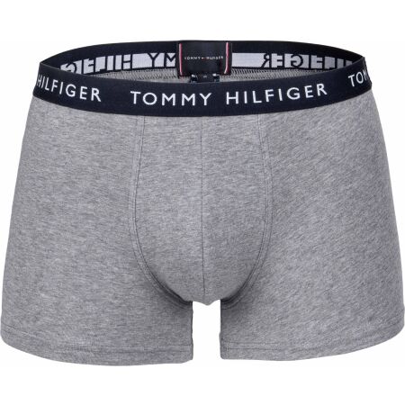 Boxeri bărbați - Tommy Hilfiger 3P TRUNK PRINT - 3