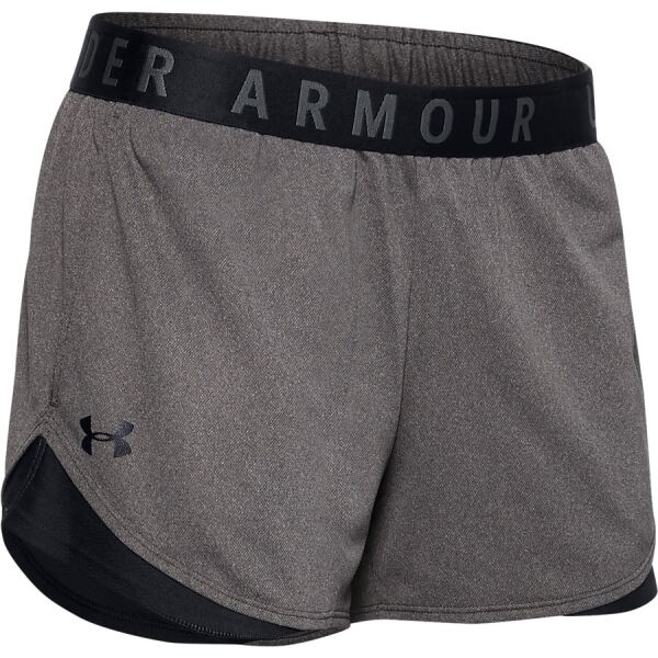 Under Armour PLAY UP SHORTS EMBOSS 3.0 Дамски спортни шорти, сиво, размер