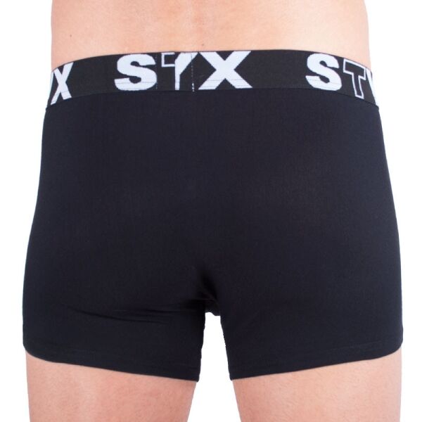 Styx MEN'S BOXERS SPORTS RUBBER Boxershorts, Schwarz, Größe XL