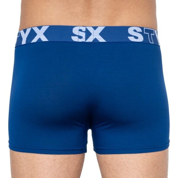 Styx MEN'S BOXERS SPORTS RUBBER Boxershorts, Blau, Größe XL