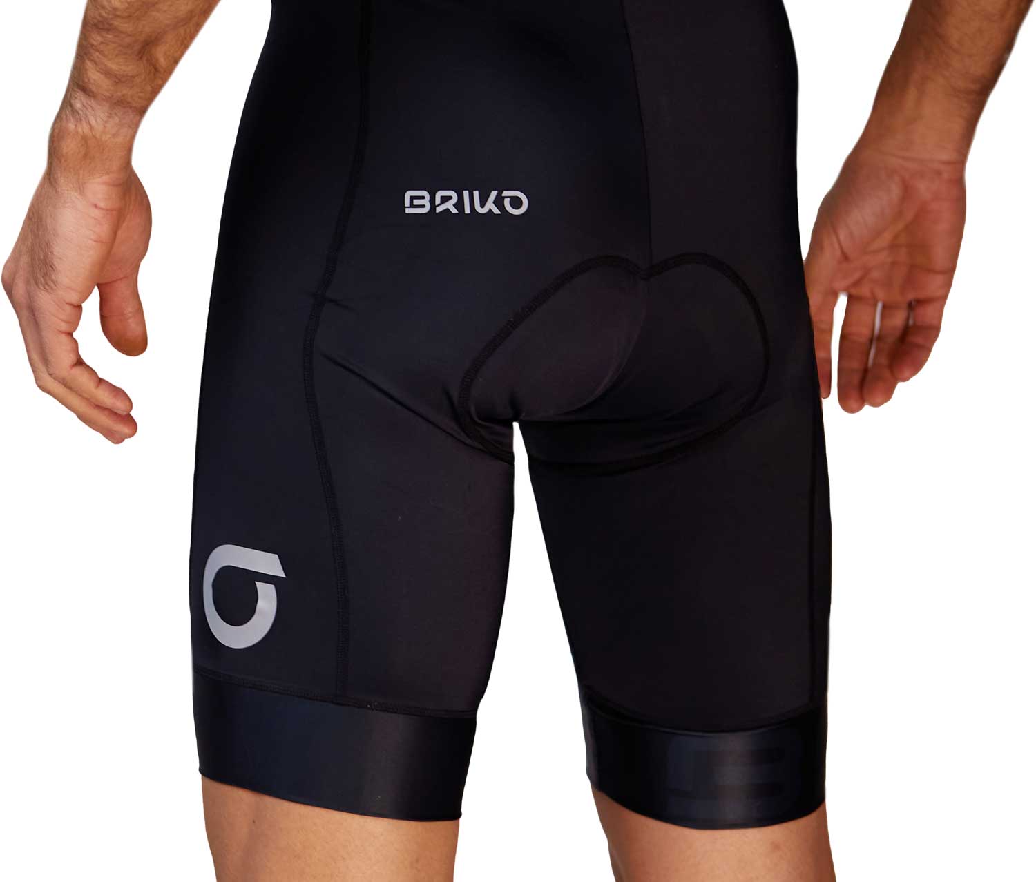 Men’s high waisted cycling shorts