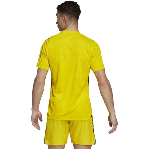 Adidas CON22 MD JSY Мъжка футболна фланелка, жълто, Veľkosť XL