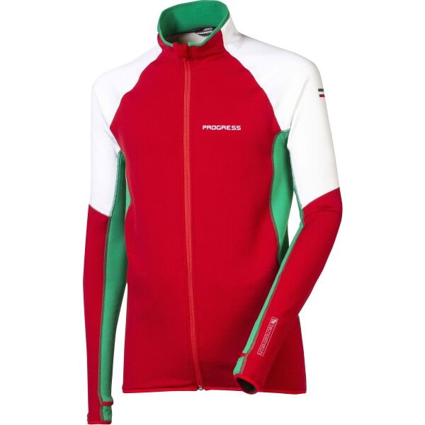PROGRESS TS HUNGARY Férfi pulóver sportoláshoz, piros, méret L