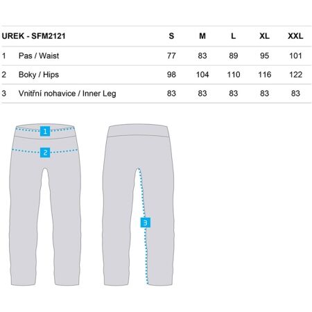 Pantaloni softshell de bărbați - Loap UREK - 7
